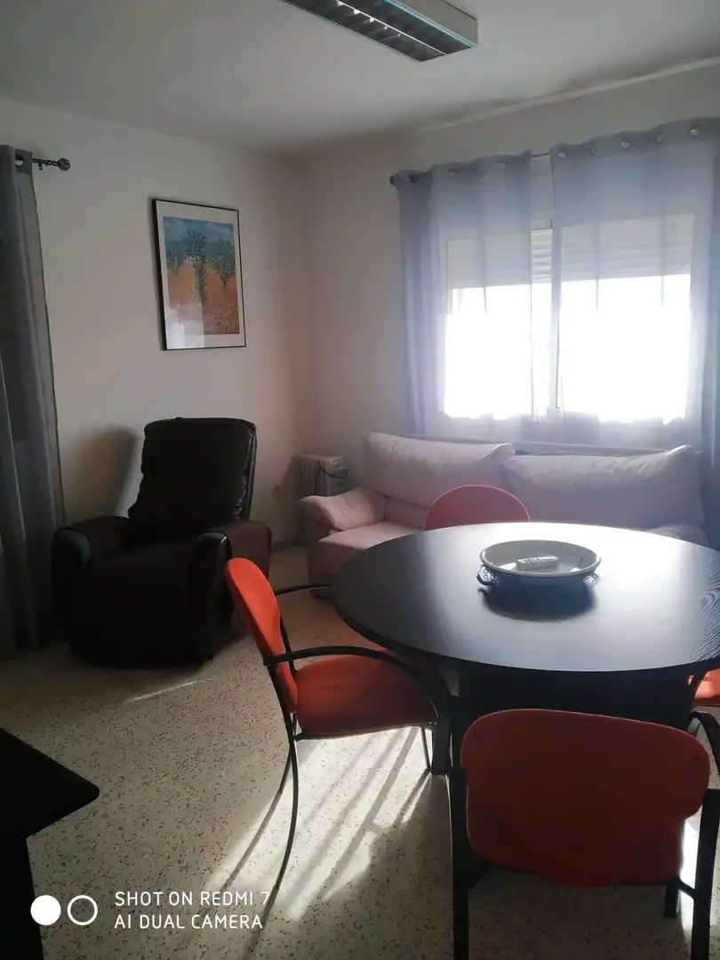 Sala de estar de Piso de alquiler en Granada con Terraza y Amueblado