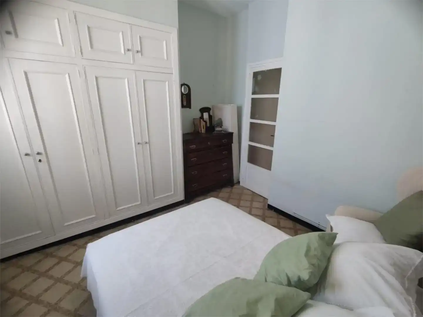 Schlafzimmer von Wohnung zur Miete in Jalance mit Klimaanlage, Möbliert und Waschmaschine