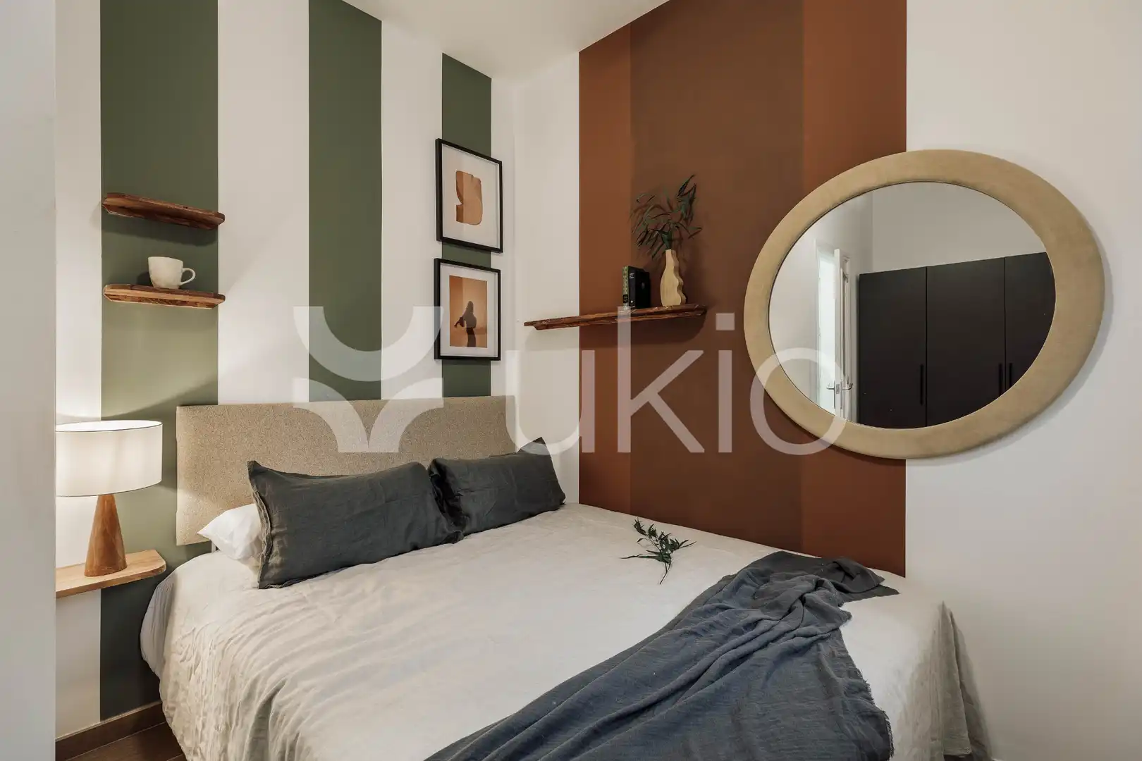 Bedroom of Apartments for rent in Barcelona  with Air Conditioner, Heating and Furnished