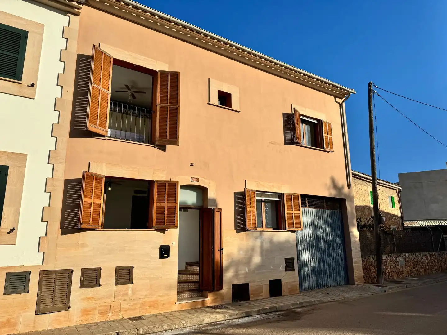 Exterior view of Detached homes for rent in Santanyí  with Air Conditioner and Furnished