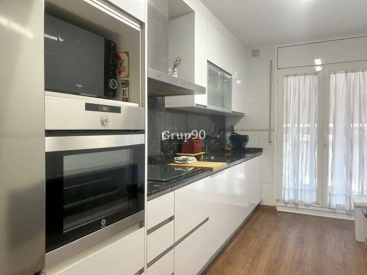 Cocina de Casa adosada en venta en Puigverd de Lleida con Aire acondicionado, Calefacción y Parquet