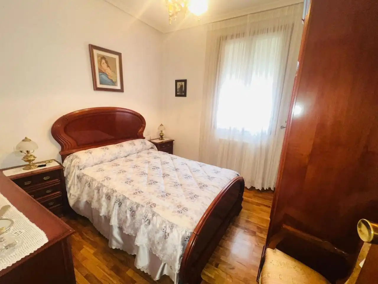 Bedroom of Houses for sale in Ourense Capital   with Heating, Terrace and Furnished