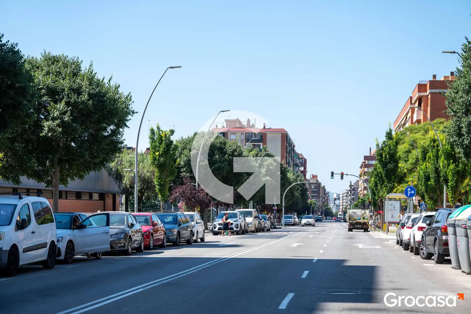 Vista exterior de Dúplex en venta en Granollers con Calefacción, Terraza y Amueblado