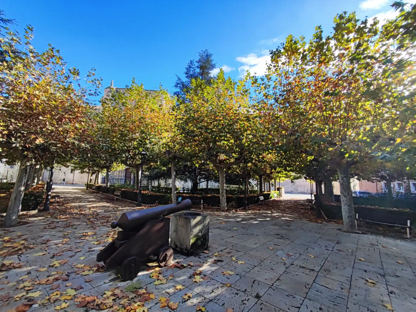Vista exterior de Piso en venta en Palencia con Calefacción, Terraza y Horno