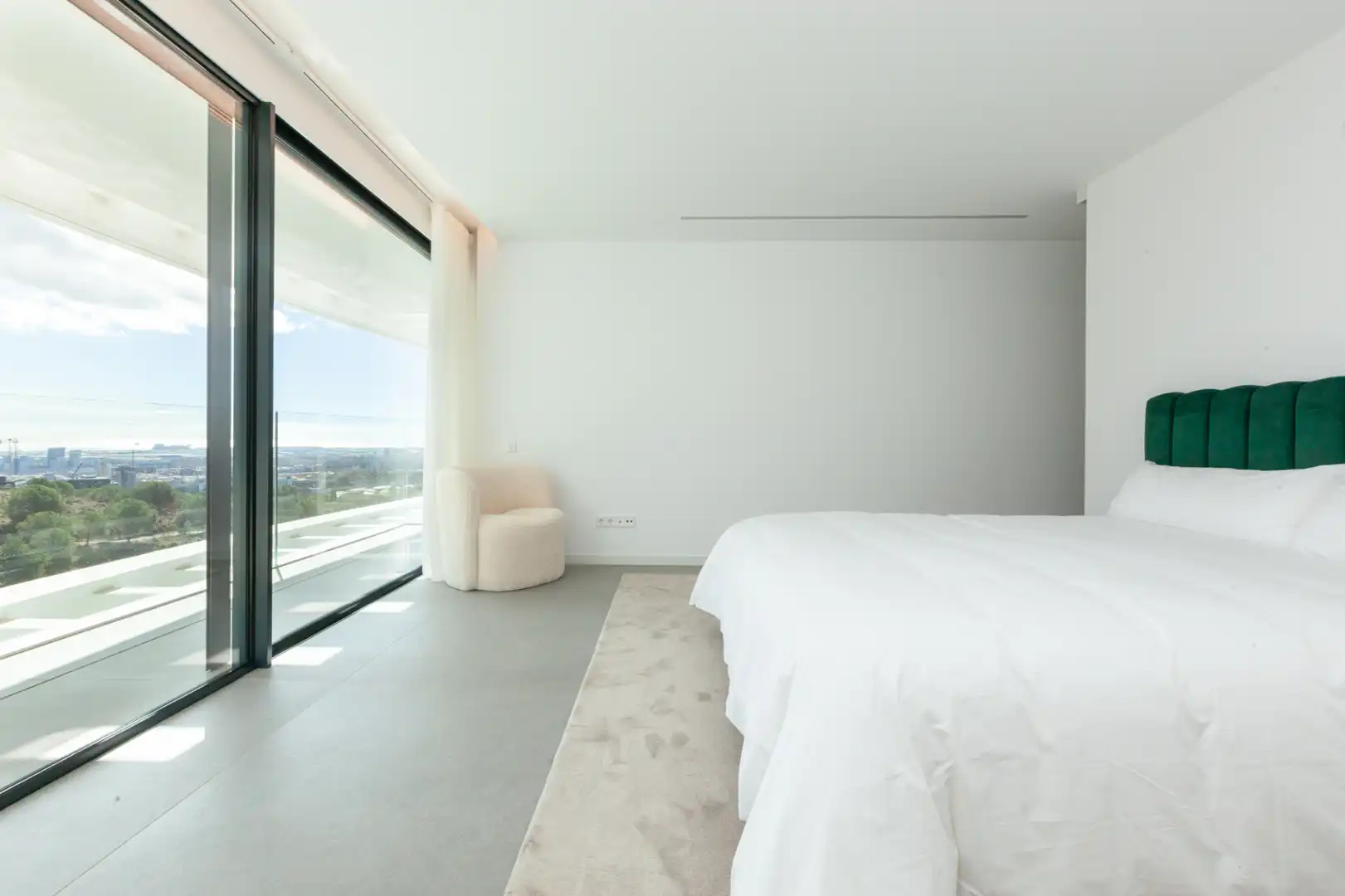 Bedroom of Houses for rent in Esplugues de Llobregat  with Air Conditioner, Heating and Private garden