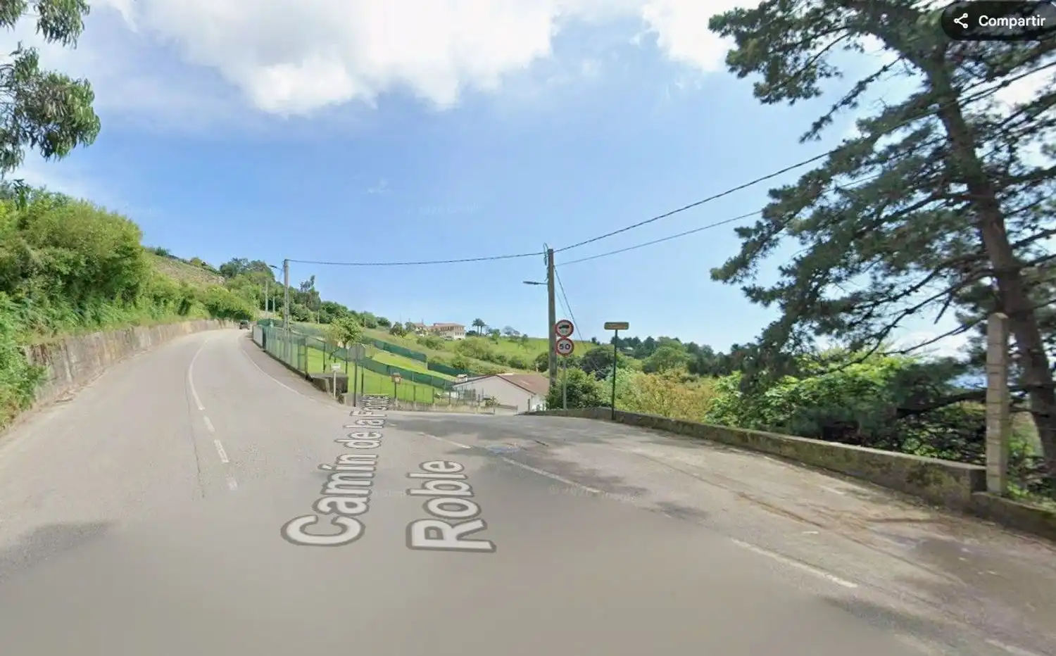 Vista exterior de Casa o chalet en venta en Gijón  con Piscina