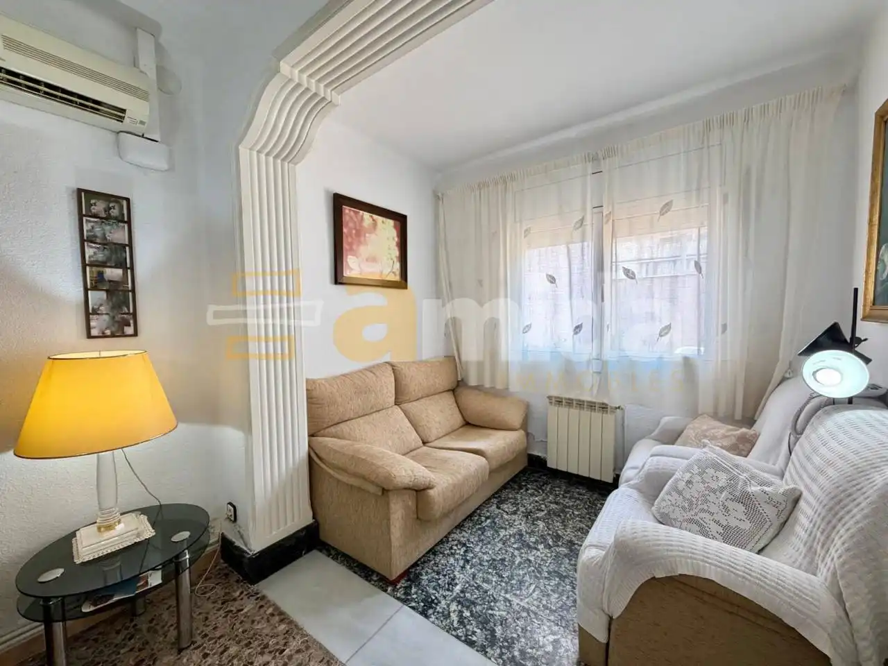 Sala d'estar de Casa o xalet en venda en Sabadell amb Aire condicionat i Calefacció