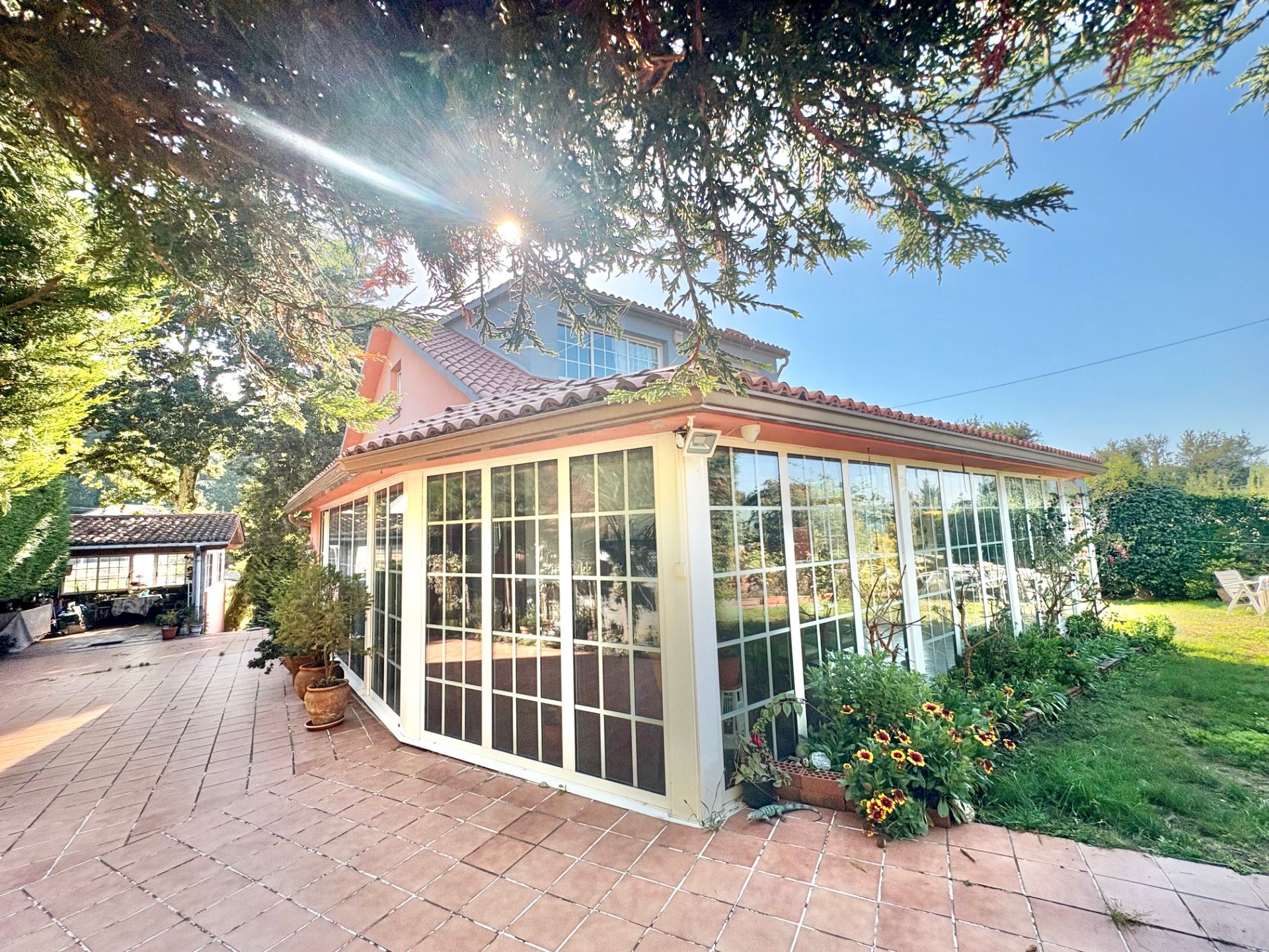Exterior view of House or chalet for sale in Betanzos  with Heating, Private garden and Terrace