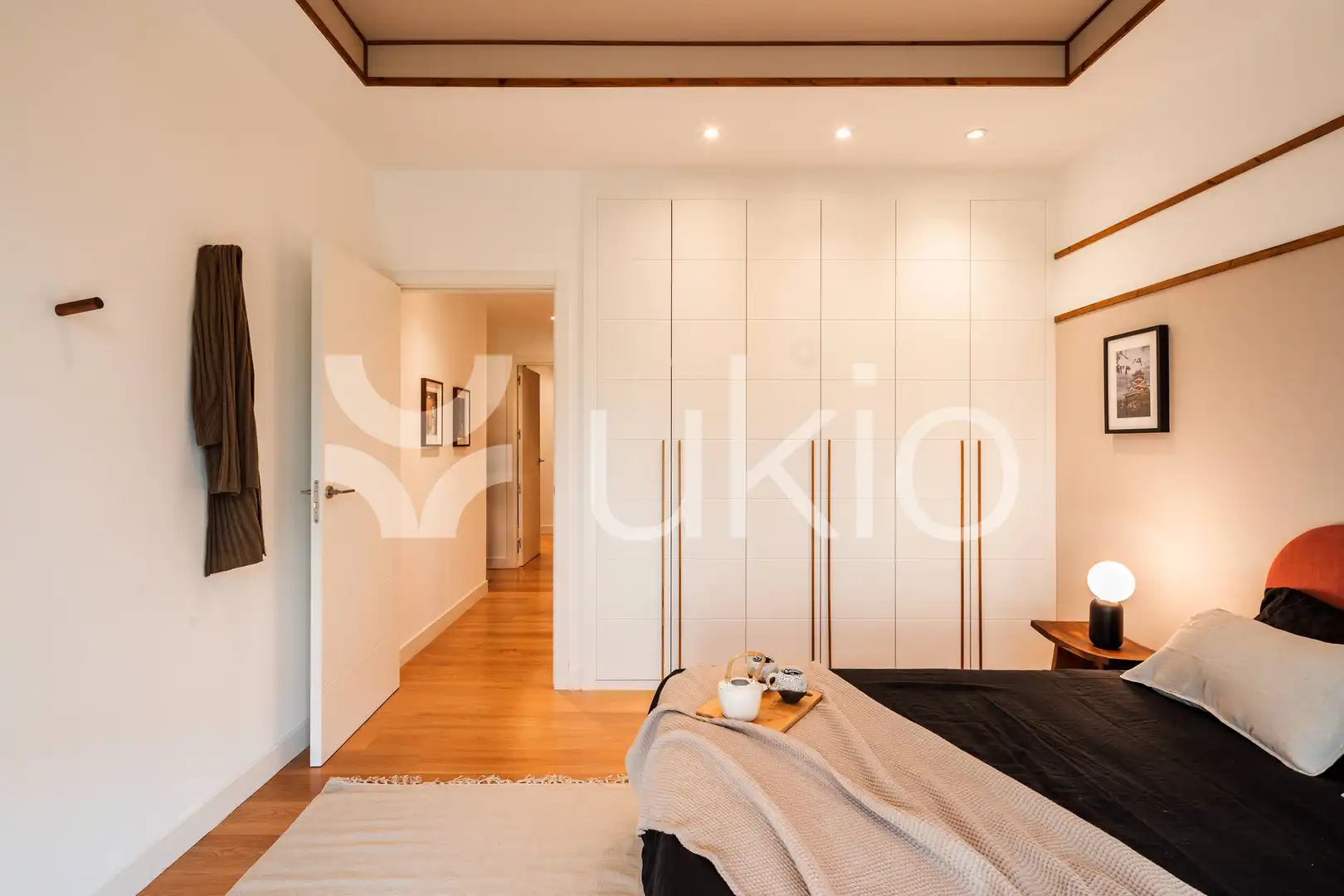 Habitación de Apartamento de alquiler en Madrid con Aire acondicionado, Calefacción y Amueblado
