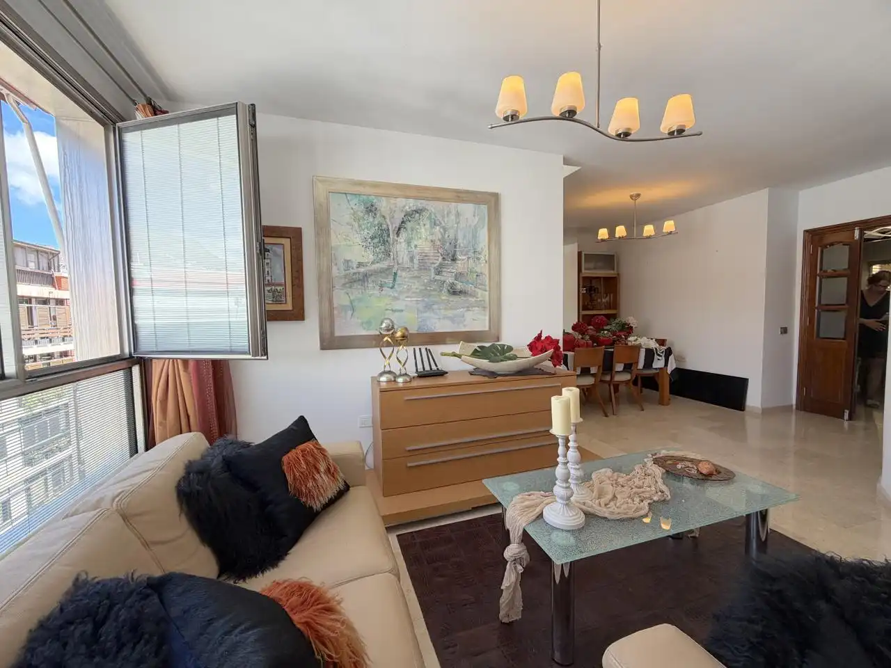 Living room of Attic for sale in Santa Cruz de Tenerife  with Terrace, Storage room and Furnished