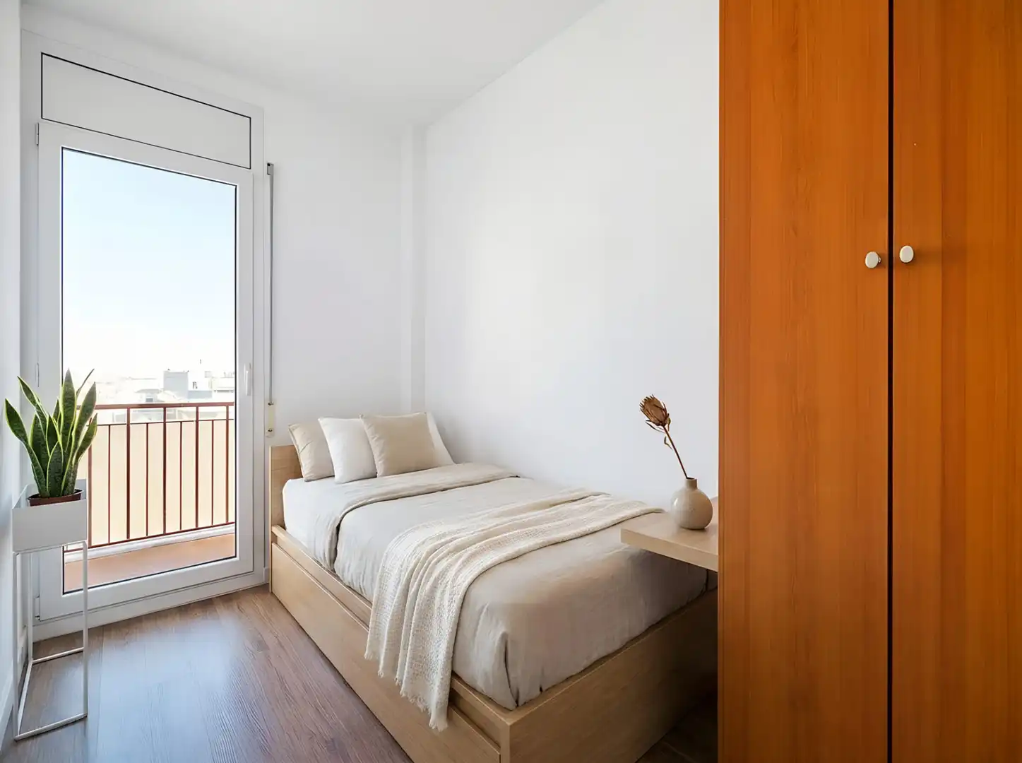 Bedroom of Flat for sale in Palafrugell  with Air Conditioner, Terrace and Furnished