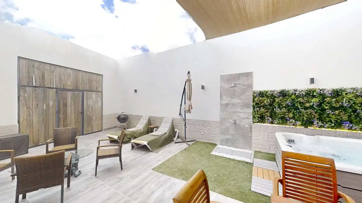 Terrassa de Casa o xalet en venda en San Bartolomé amb Moblat