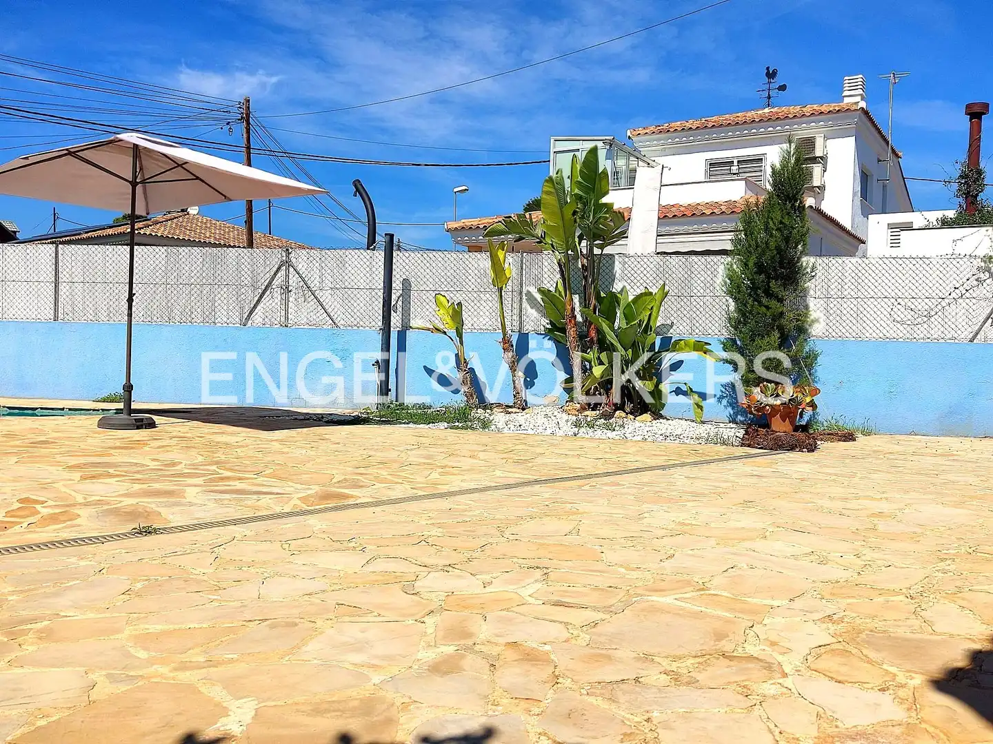 Terrace of Houses for rent in Picassent  with Air Conditioner, Heating and Private garden