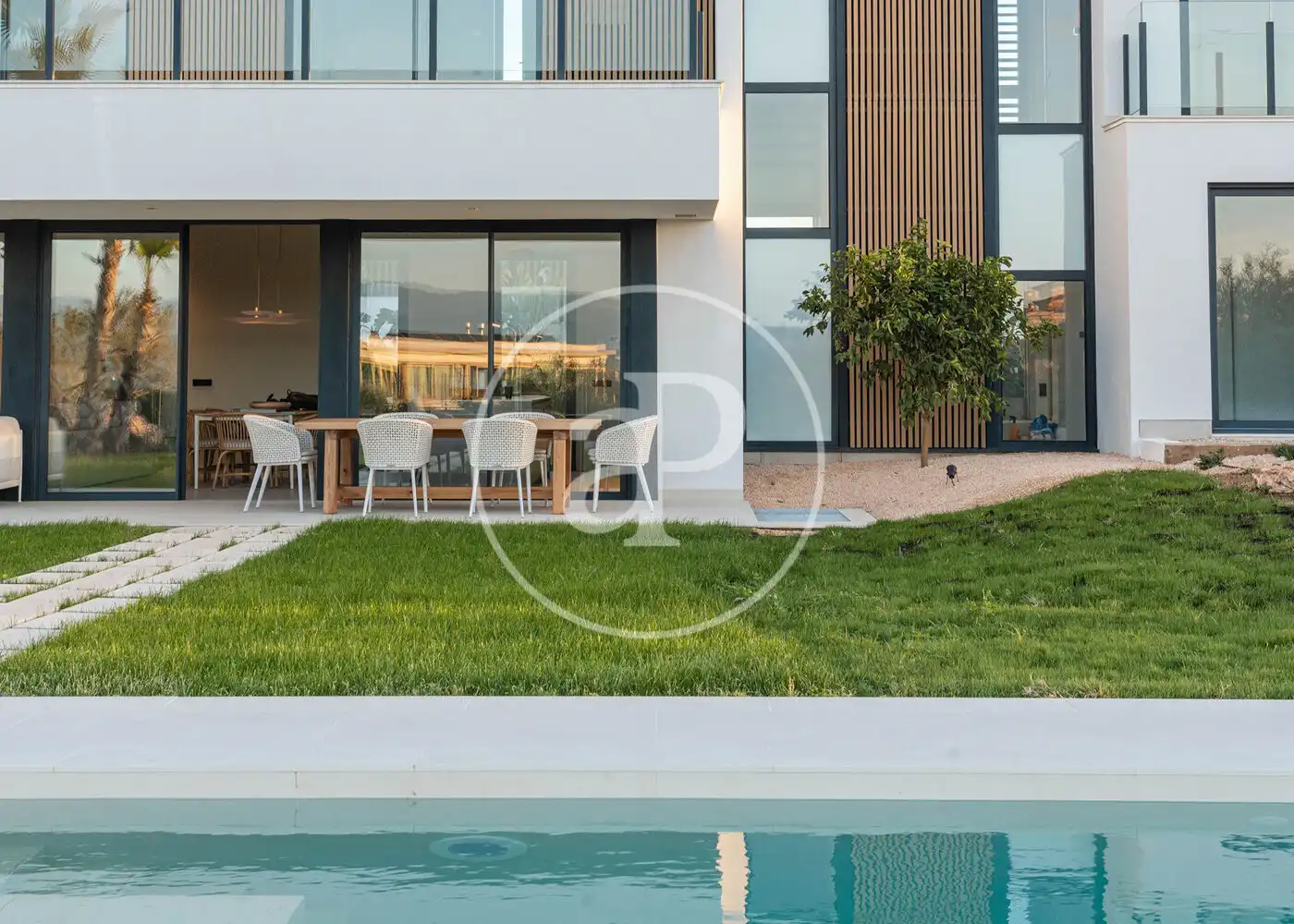 Terraza de Casa o chalet en venta en  Palma de Mallorca con Aire acondicionado, Calefacción y Jardín privado