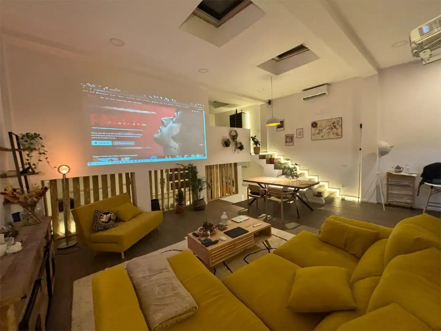 Sala de estar de Local de alquiler en Madrid con Aire acondicionado y Amueblado