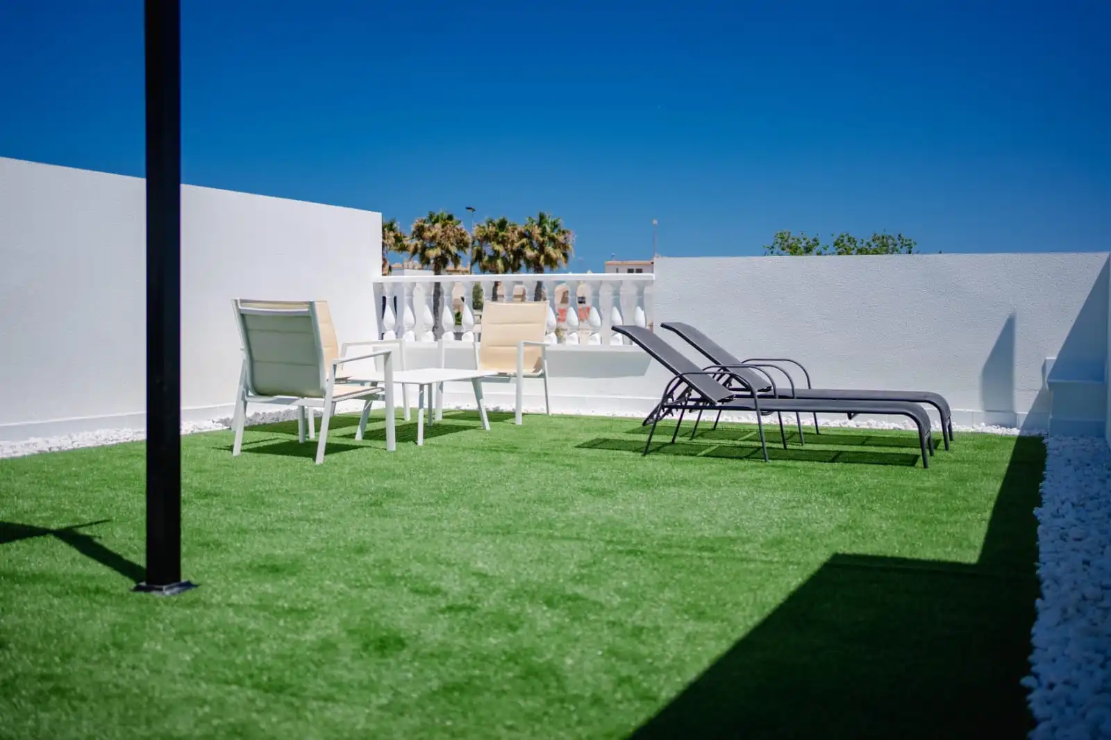 Terraza de Piso de alquiler en Torrevieja con Aire acondicionado, Calefacción y Terraza