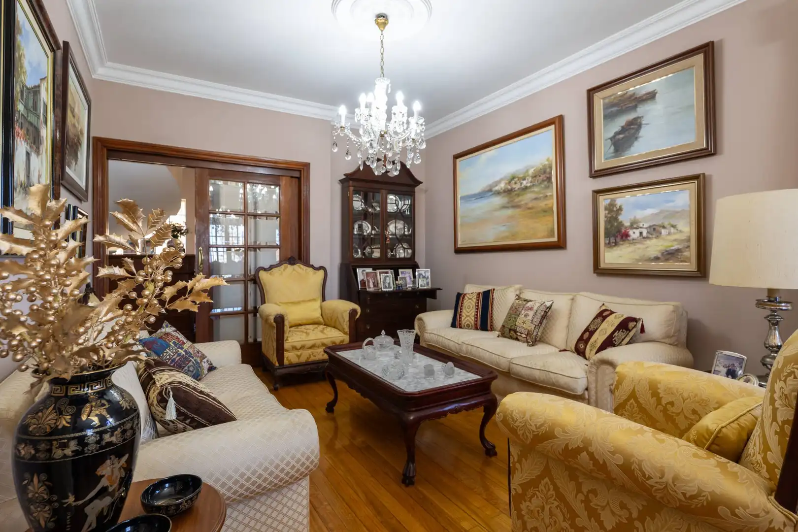 Sala de estar de Casa o chalet en venta en Santa Brígida con Jardín privado, Terraza y Trastero