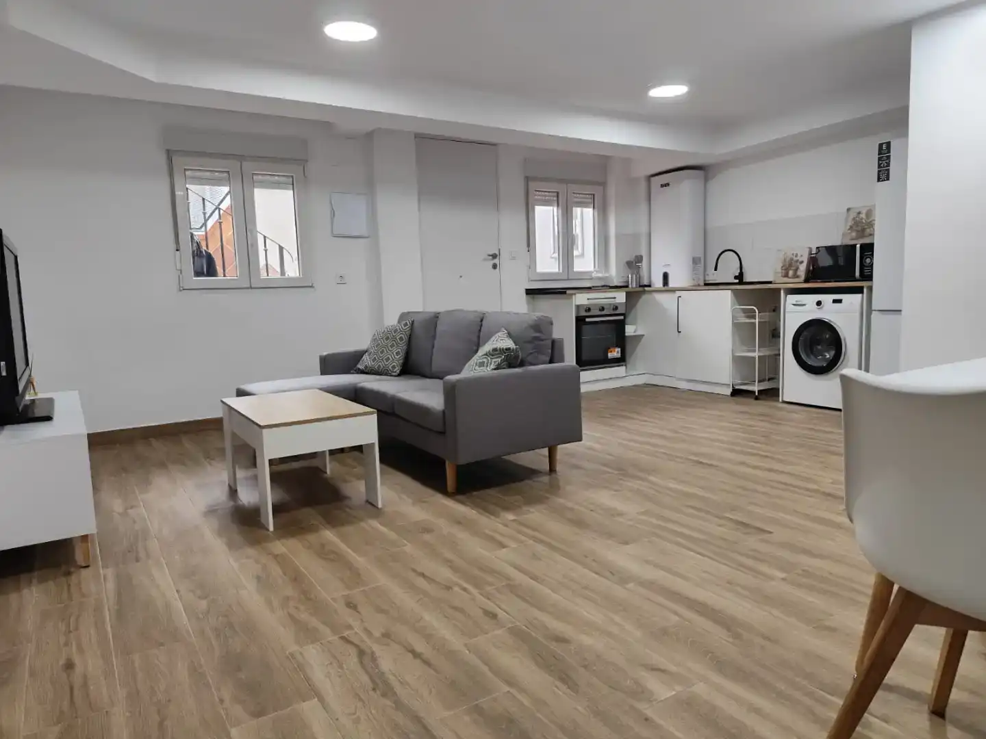 Sala d'estar de Apartament de lloguer en Ciudad Aljarafe