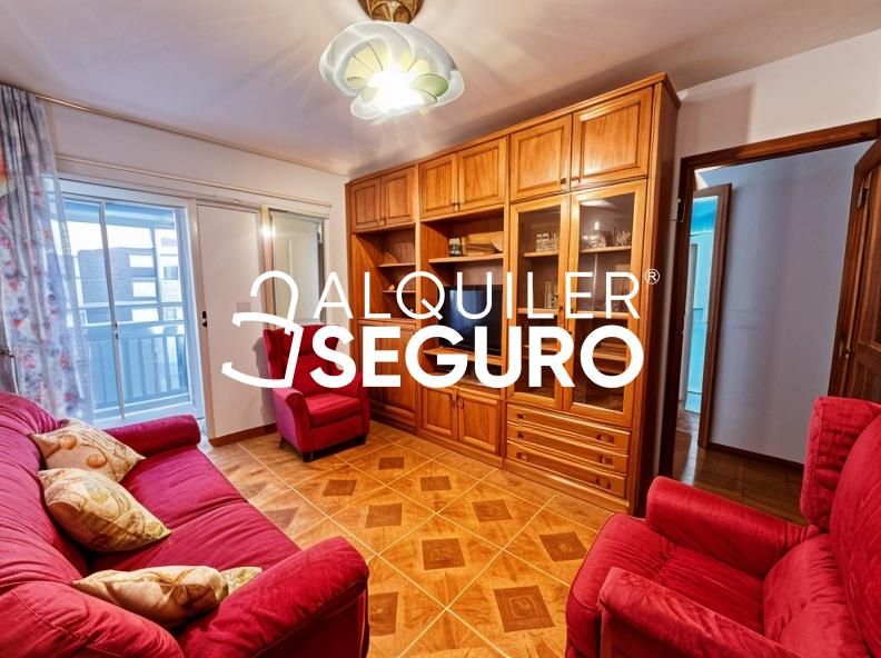 Bedroom of Flat to rent in  Madrid Capital  with Air Conditioner, Heating and Terrace