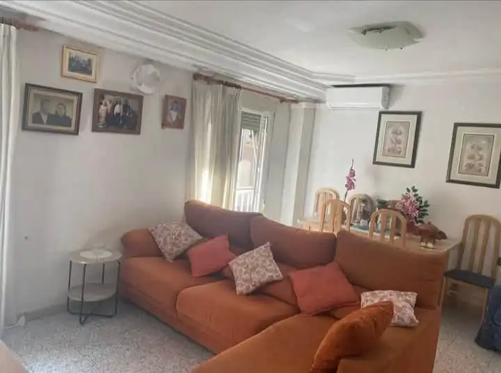 Sala d'estar de Pis en venda en Elche / Elx amb Moblat i Internet