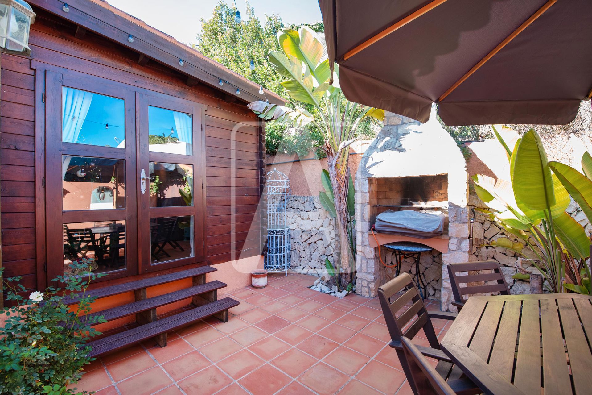 Terrace of House or chalet for sale in Benissa  with Air Conditioner, Private garden and Terrace