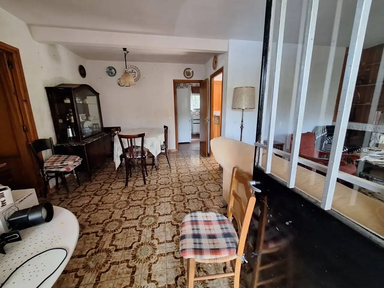 Menjador de Casa o xalet en venda en Moralzarzal amb Calefacció, Jardí privat i Terrassa
