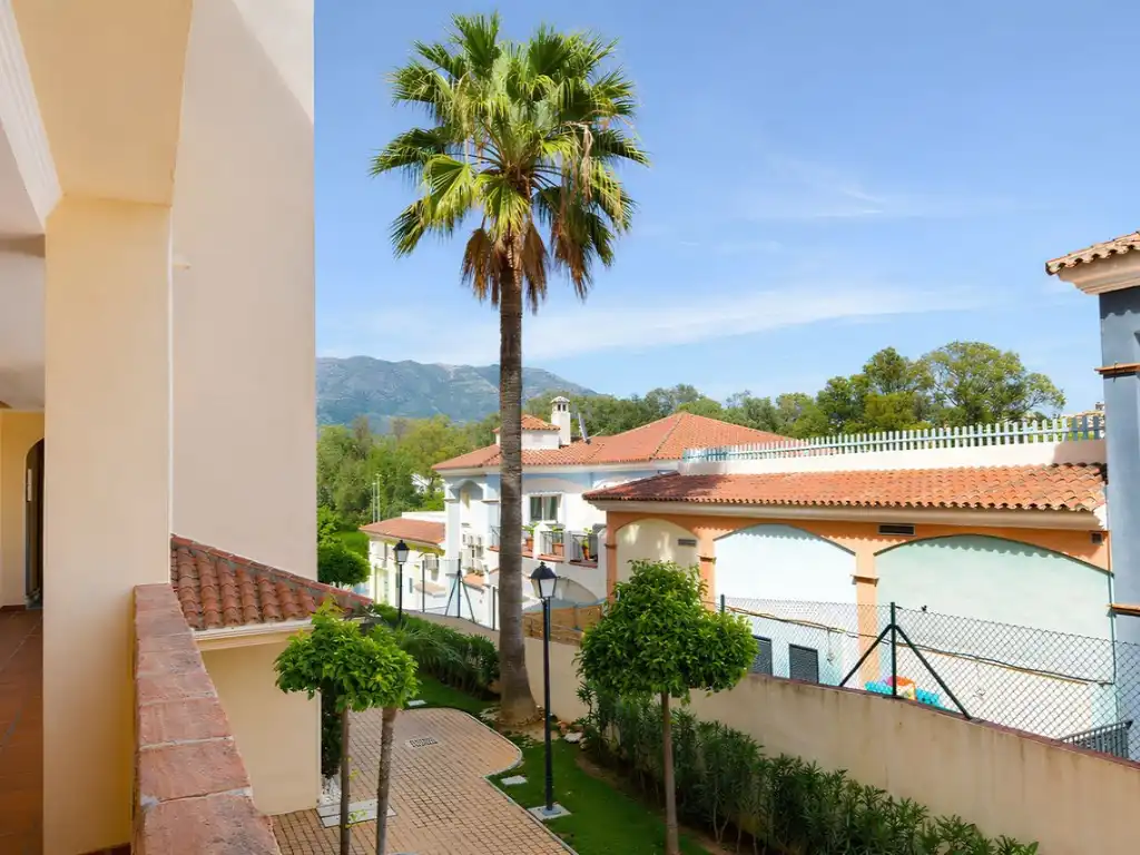 Außenansicht von Wohnung zum Verkauf in Mijas mit Klimaanlage, Möbliert und Ofen