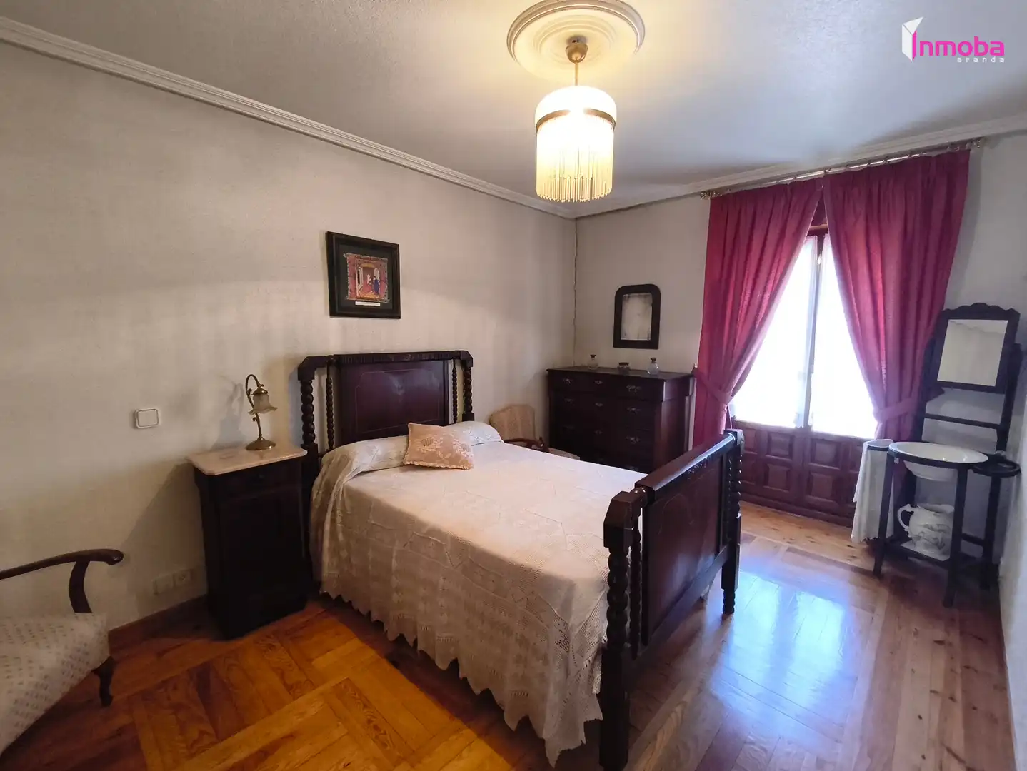Schlafzimmer von Wohnung zum Verkauf in Aranda de Duero mit Heizung, Parkett und Balkon