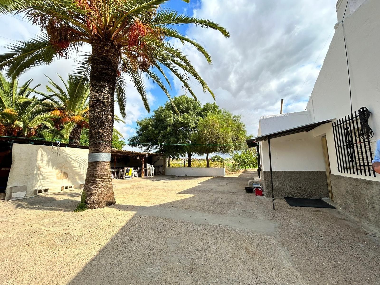 Vista exterior de Finca rústica en venda en Jerez de la Frontera amb Aire condicionat, Jardí privat i Terrassa