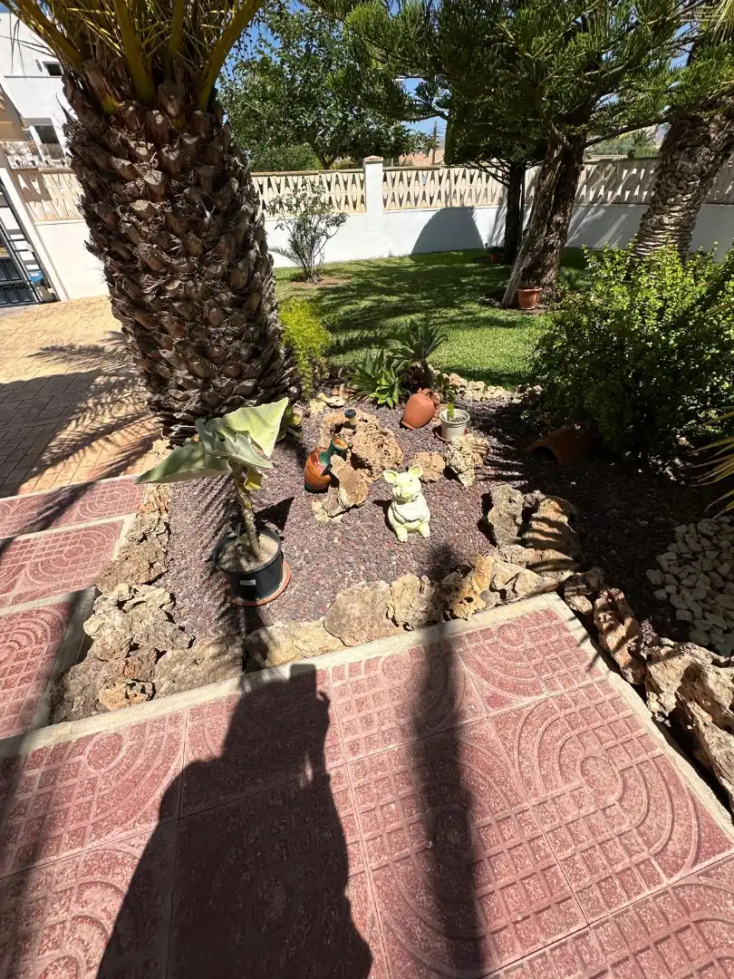 Jardín de Casa o chalet en venta en Mutxamel con Aire acondicionado, Calefacción y Jardín privado