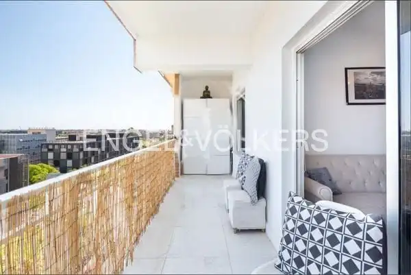 Terrasse von Dachboden zur Miete in Valencia mit Klimaanlage, Heizung und Terrasse