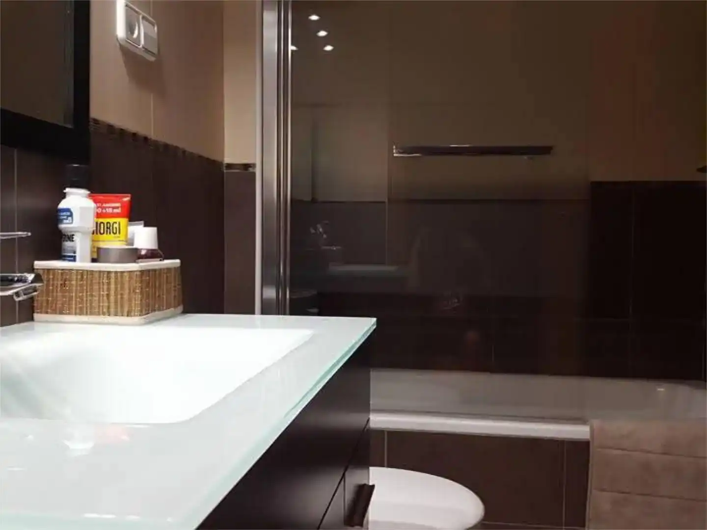 Bany de Pis en venda en  Murcia Capital amb Aire condicionat i Balcó