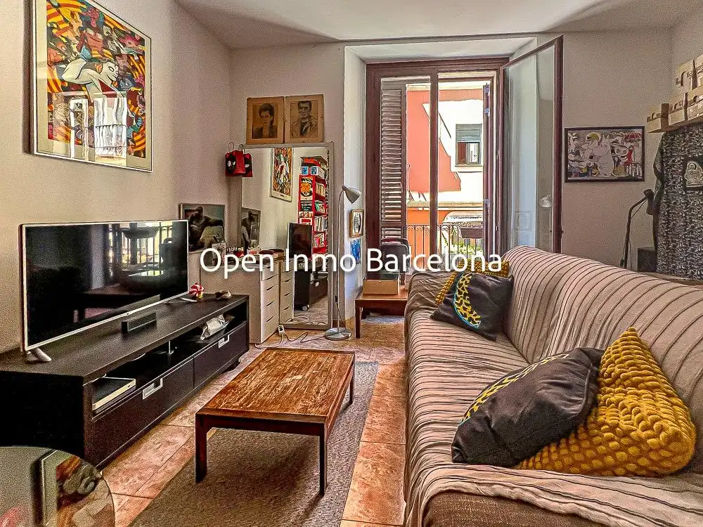 Living room of Duplexes for sale in Vilanova i la Geltrú  with Air Conditioner, Heating and Terrace