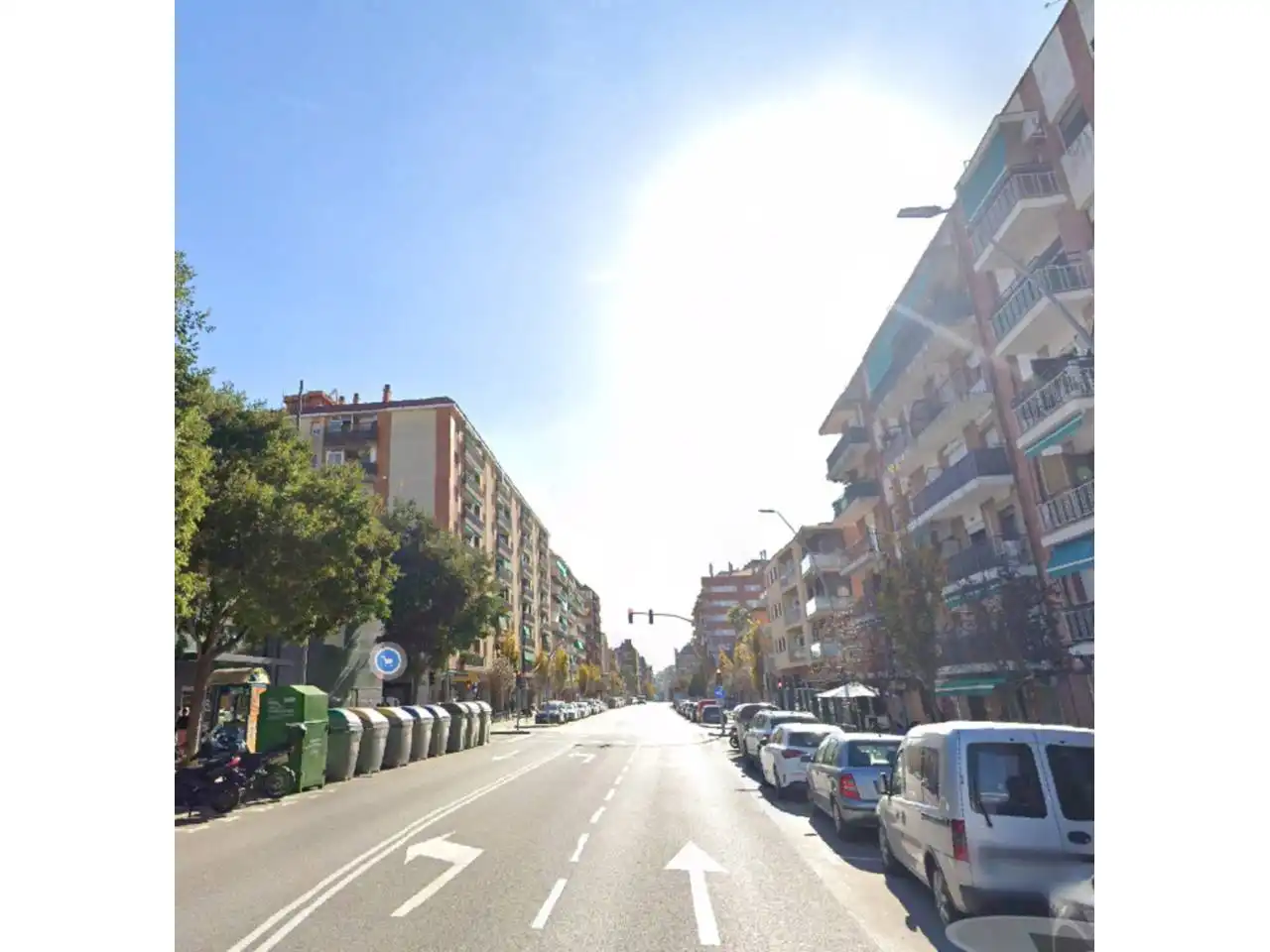 Vista exterior de Pis en venda en Granollers amb Balcó
