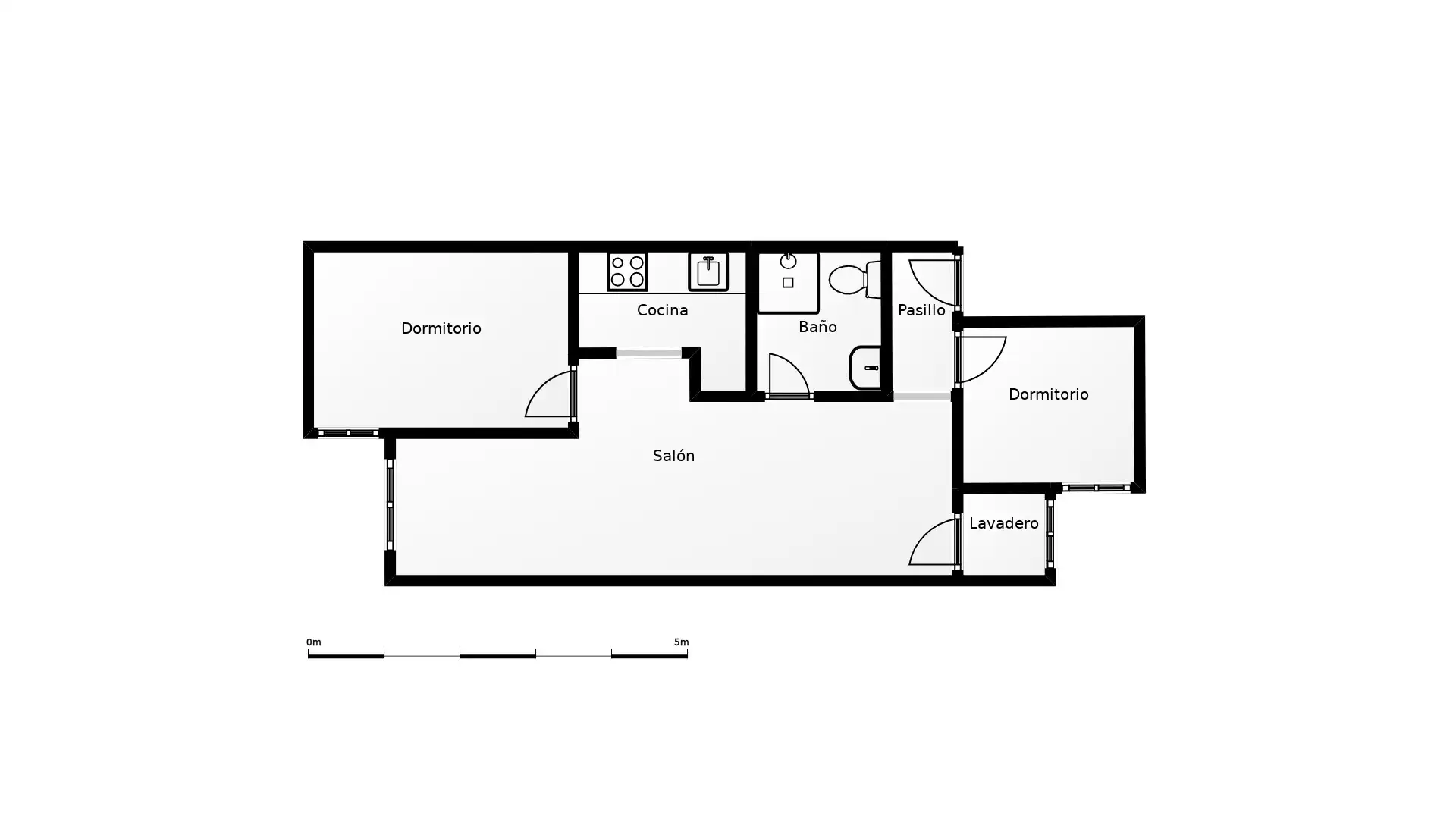 Flat for rent in Llefià