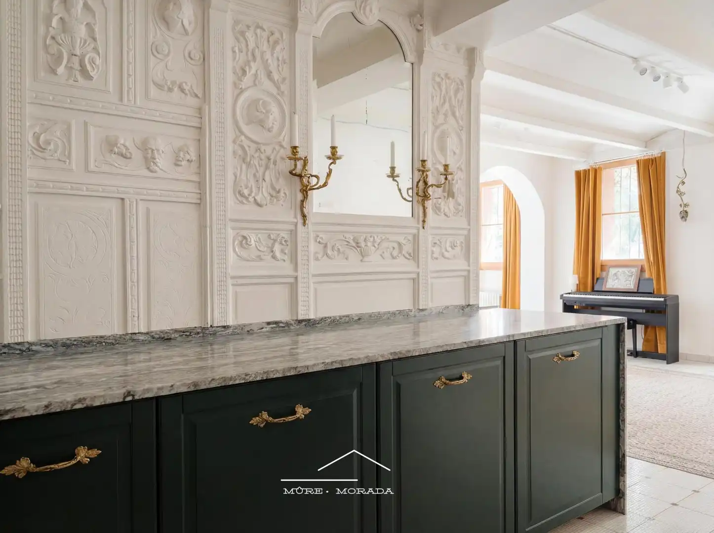 Kitchen of Lofts for rent in Barcelona  with Air Conditioner, Private garden and Furnished