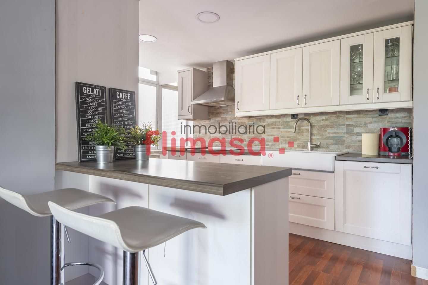 Kitchen of Flat for sale in Móstoles  with Air Conditioner and Terrace