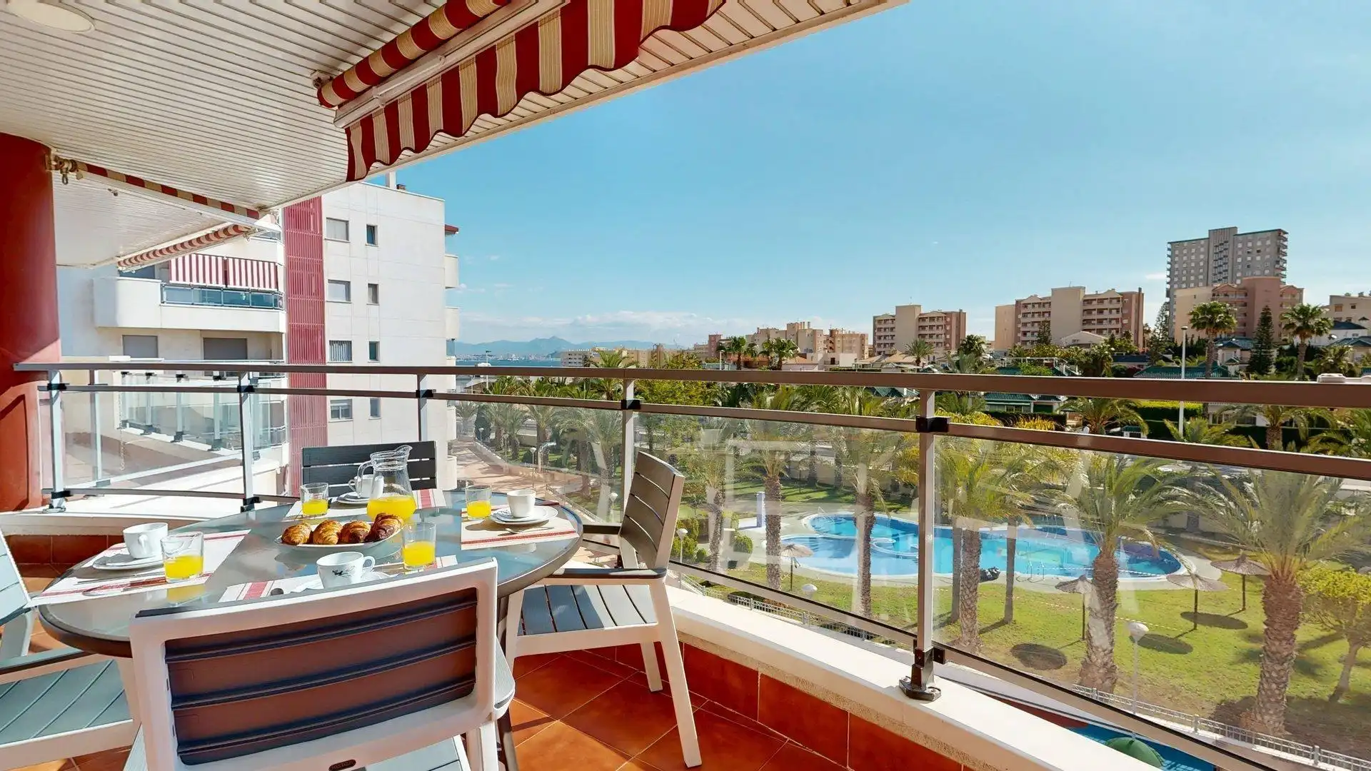 Terrace of Apartments for rent in Elche / Elx  with Air Conditioner, Heating and Private garden