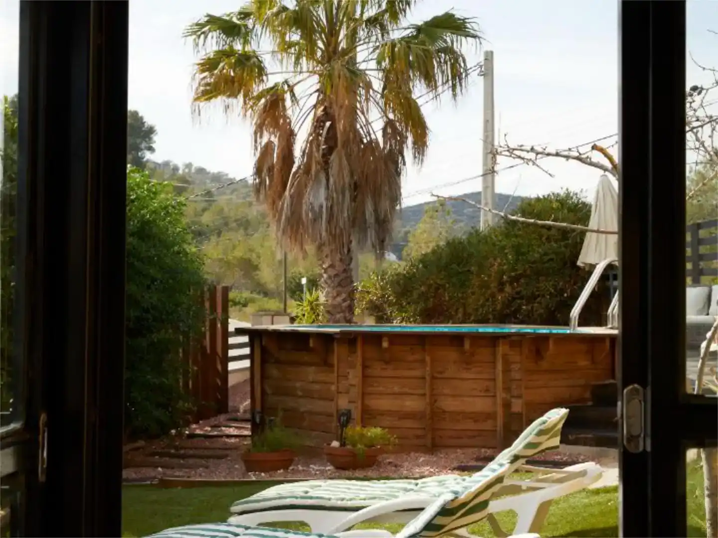 Jardí de Casa o xalet en venda en Olivella amb Aire condicionat, Piscina i Balcó