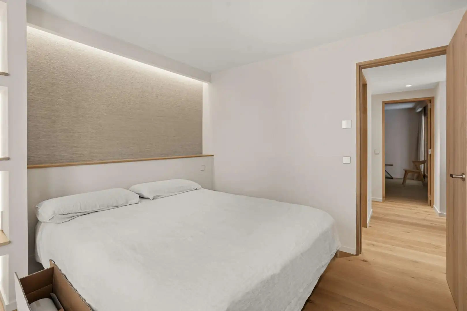 Schlafzimmer von Erdgeschoss zum Verkauf in  Palma de Mallorca mit Klimaanlage, Heizung und Parkett