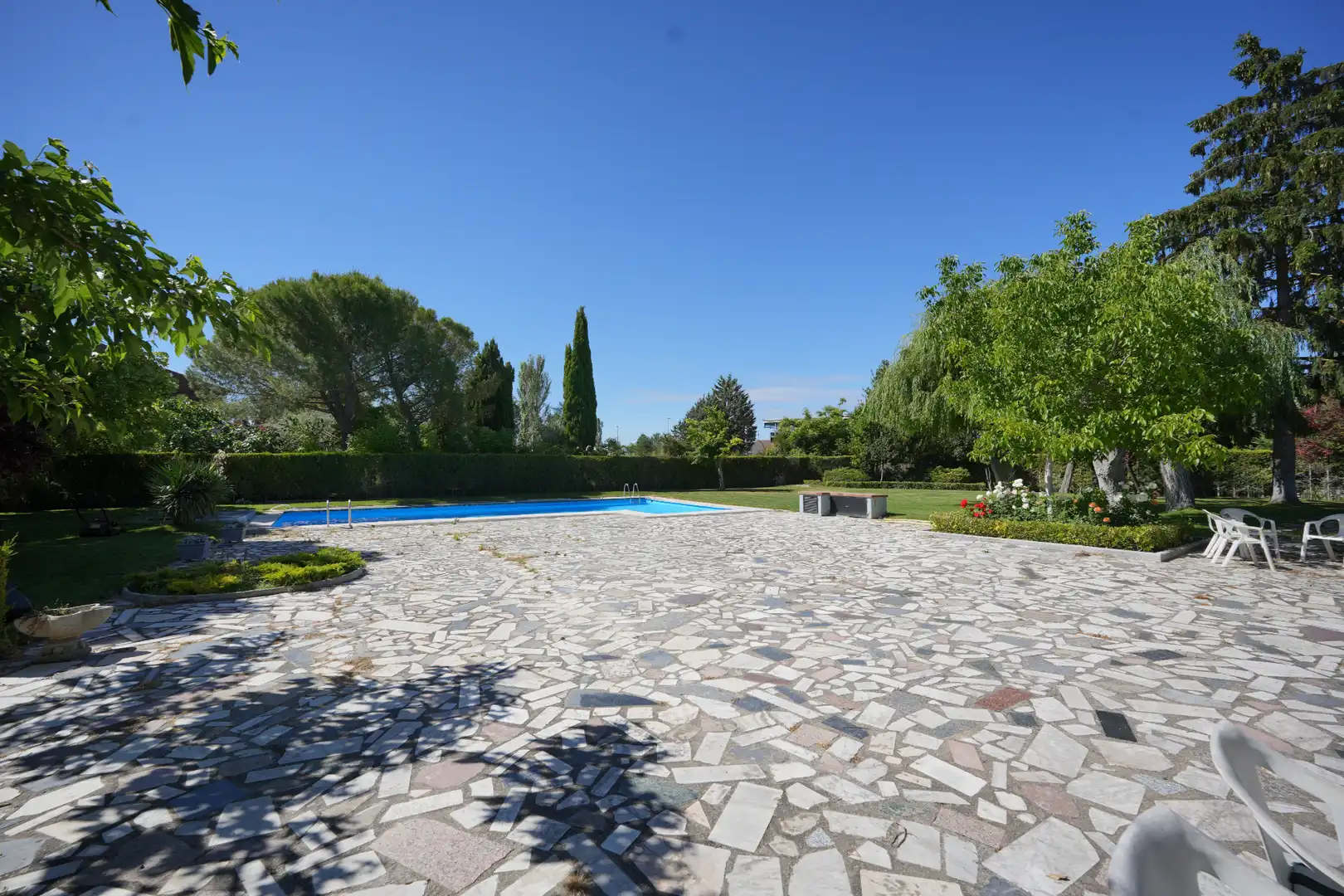 Piscina de Casa o xalet en venda en Villanubla amb Aire condicionat, Calefacció i Jardí privat