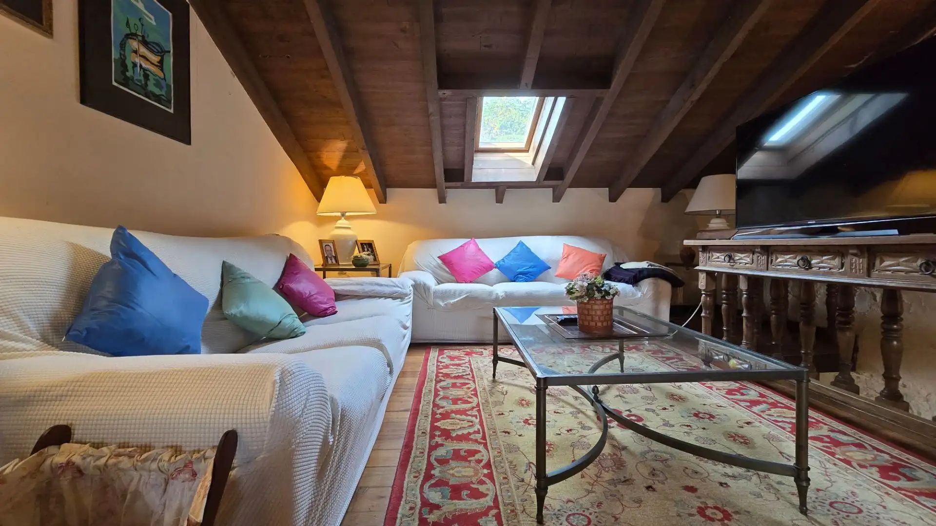 Living room of Houses for sale in Llanes  with Heating, Private garden and Terrace
