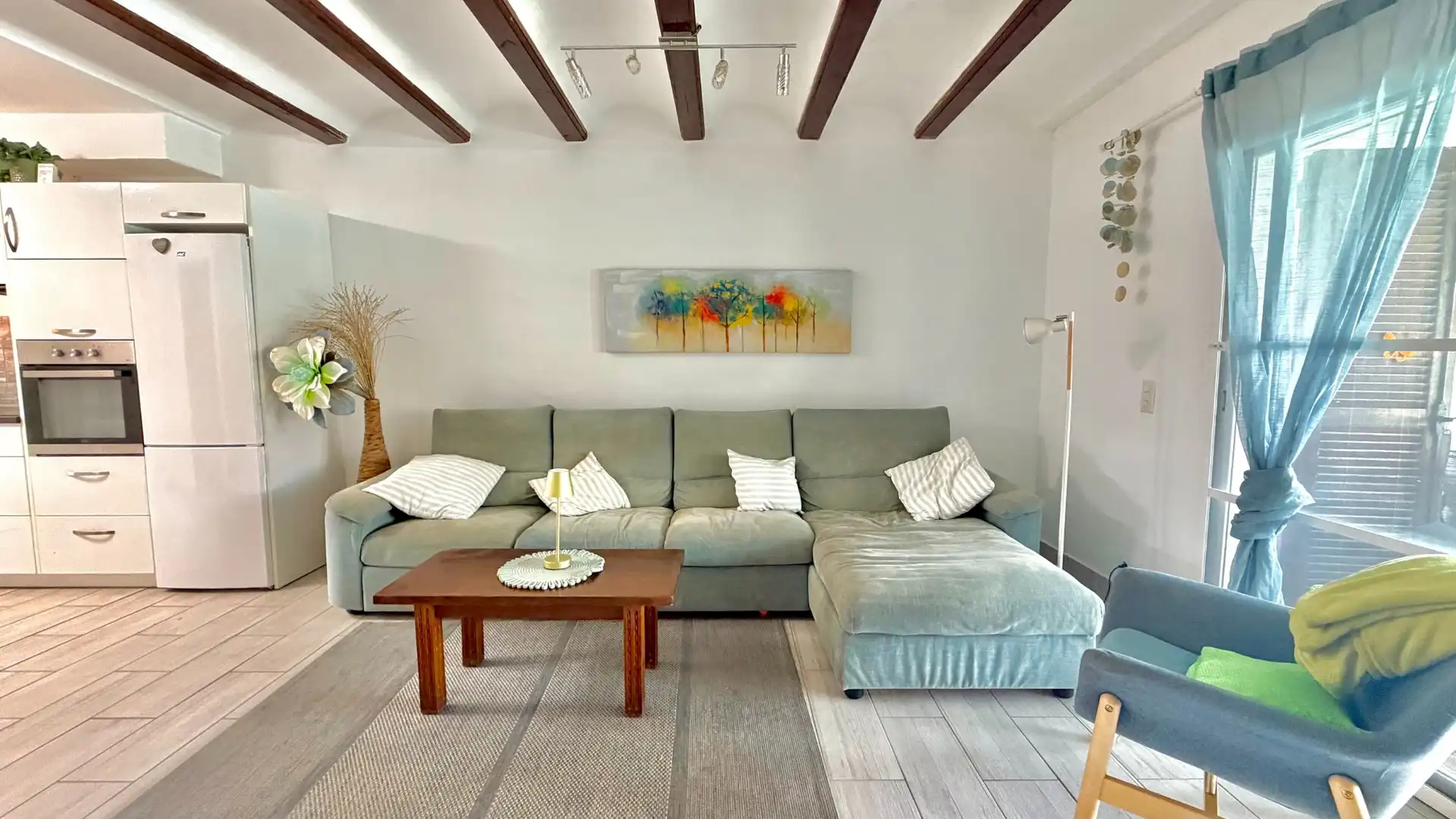Sala de estar de Casa o chalet en venta en Dénia con Aire acondicionado, Terraza y Trastero
