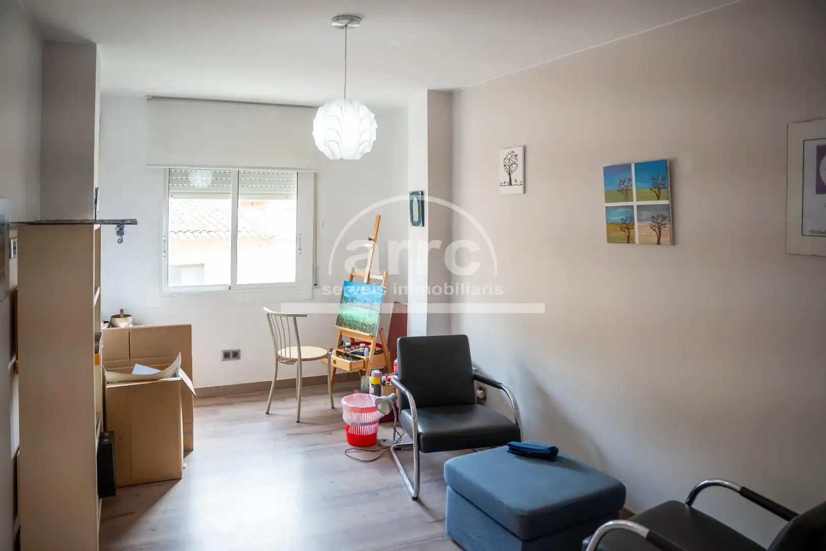 Sala de estar de Piso en venta en Teià con Aire acondicionado, Terraza y Balcón