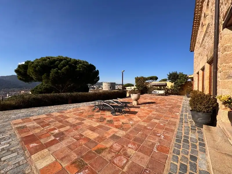 Terrace of Houses for sale in Sant Feliu de Guíxols  with Air Conditioner, Heating and Private garden