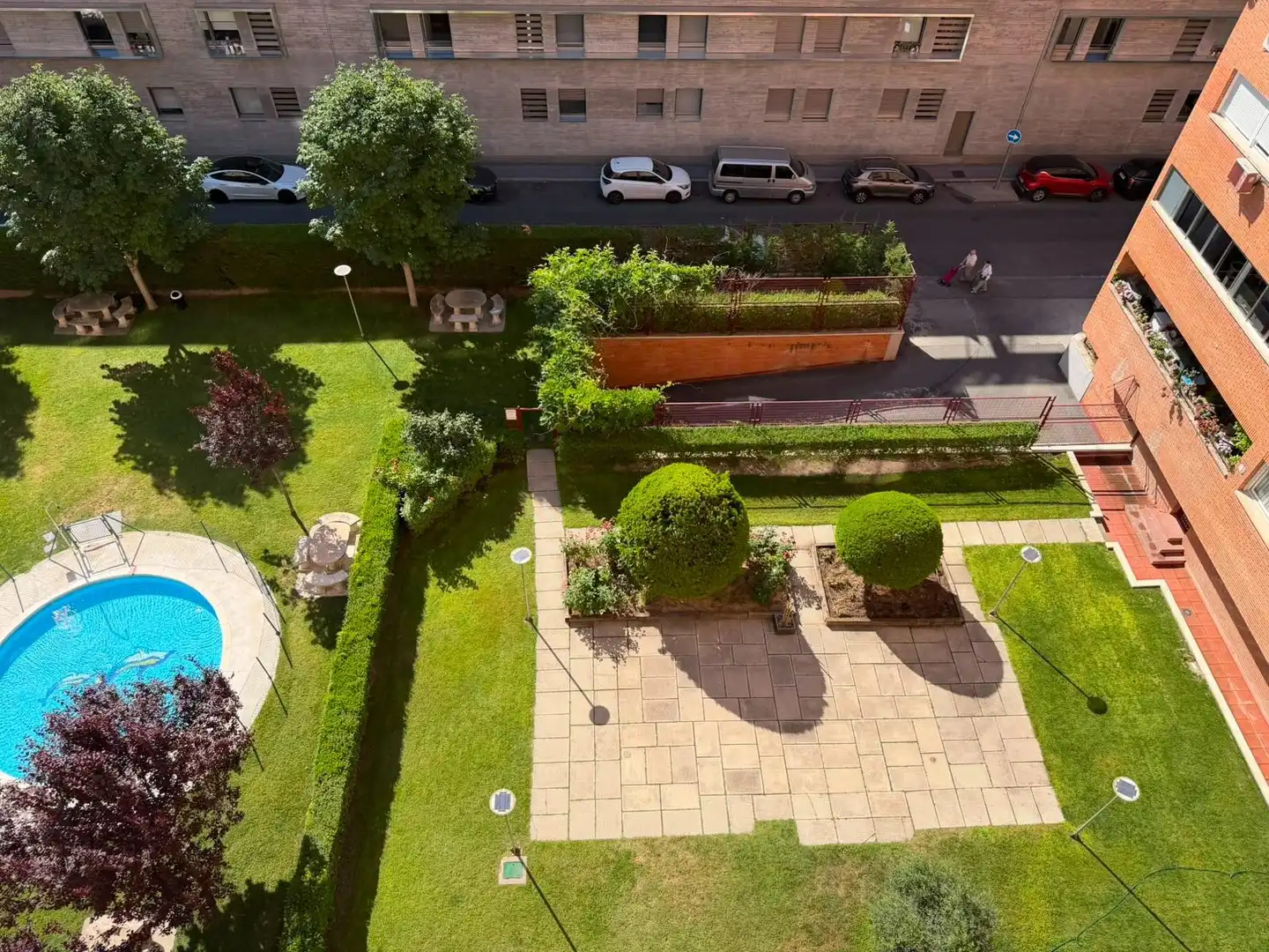 Garden of Flat for sale in Madrid  with Air Conditioner, Heating and Terrace