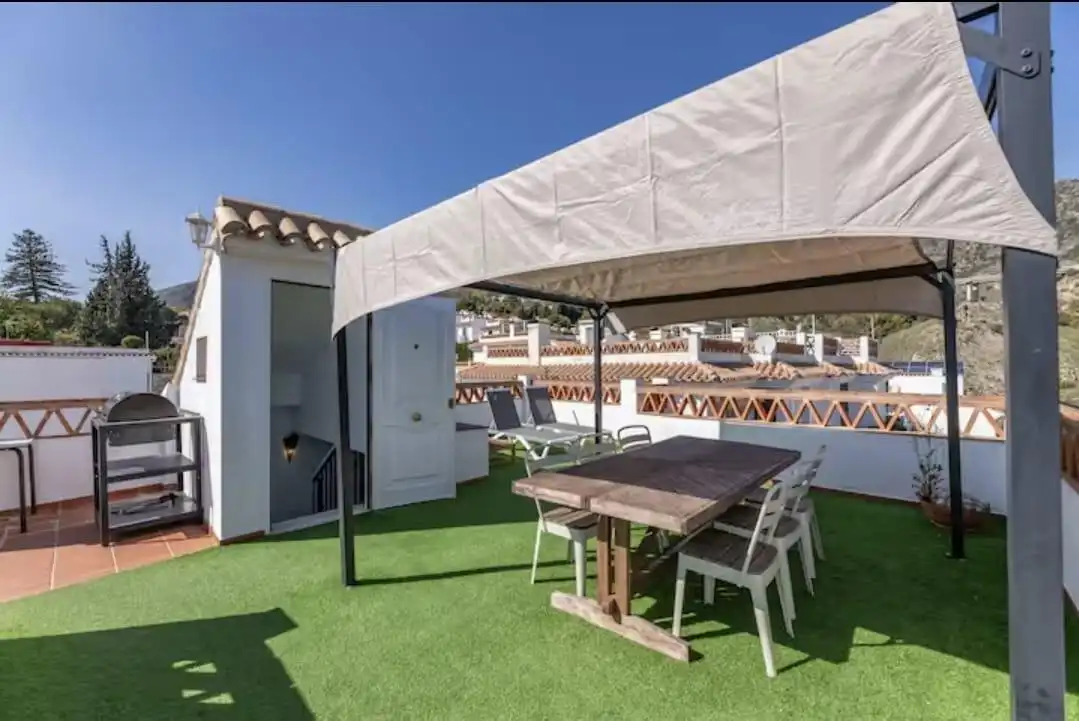 Terrace of Detached homes for sale in Benalmádena  with Air Conditioner, Terrace and Storage room