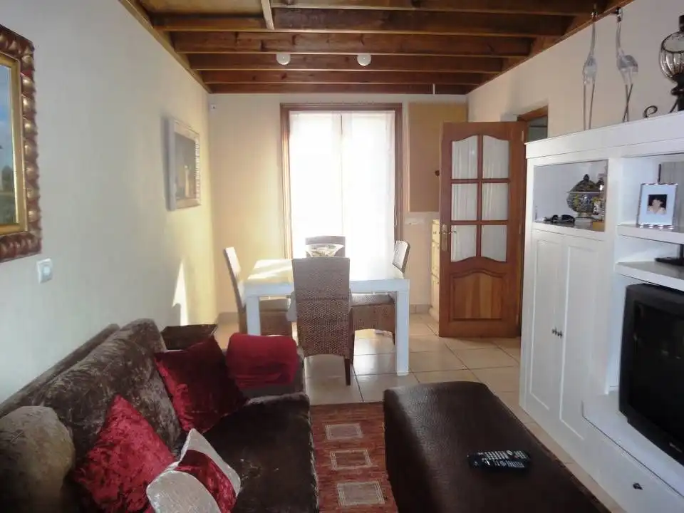 Sala de estar de Casa o chalet en venta en Atxondo con Jardín privado, Amueblado y Alarma
