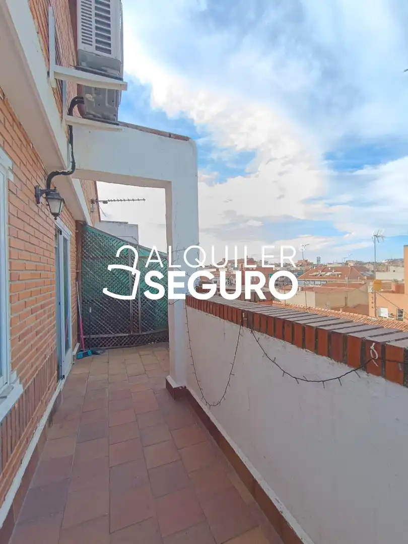 Terraza de Ático de alquiler en Getafe con Aire acondicionado, Calefacción y Terraza
