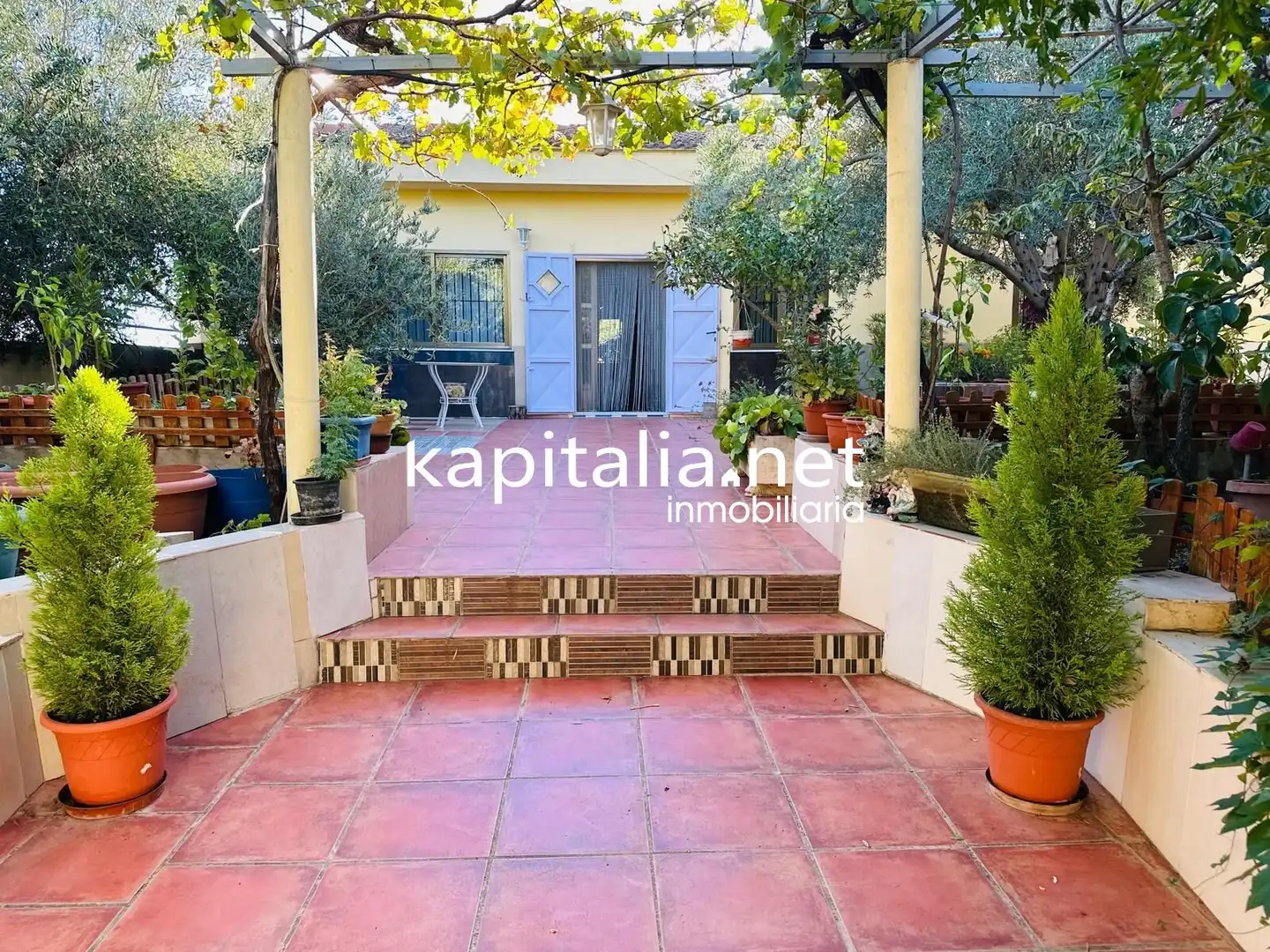 Jardín de Casa o chalet en venta en La Font de la Figuera con Calefacción, Jardín privado y Trastero